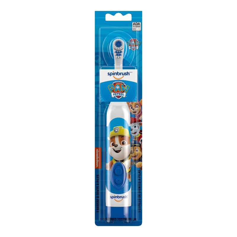 slide 3 of 16, Spinbrush Paw Patrol Kids Battery Electric Toothbrush, 1 ct