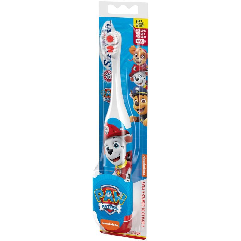 slide 9 of 16, Spinbrush Paw Patrol Kids Battery Electric Toothbrush, 1 ct