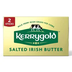 Kerrygold Irish Grass-Fed Salted Butter Sticks - 8oz/2ct