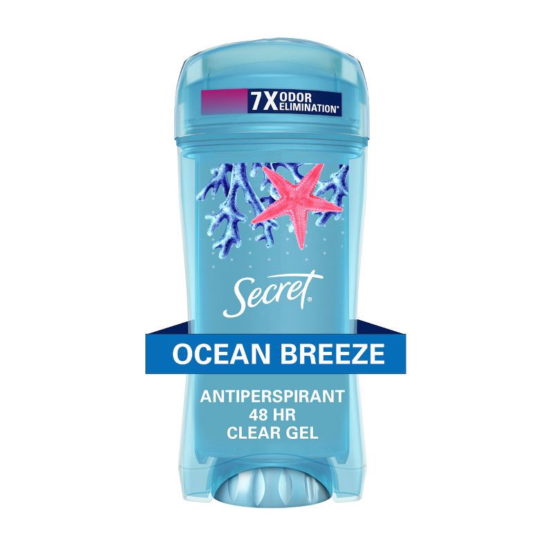 slide 1 of 11, Secret Fresh Antiperspirant & Deodorant Clear Gel Chill Ocean - 2.6oz, 2.6 oz