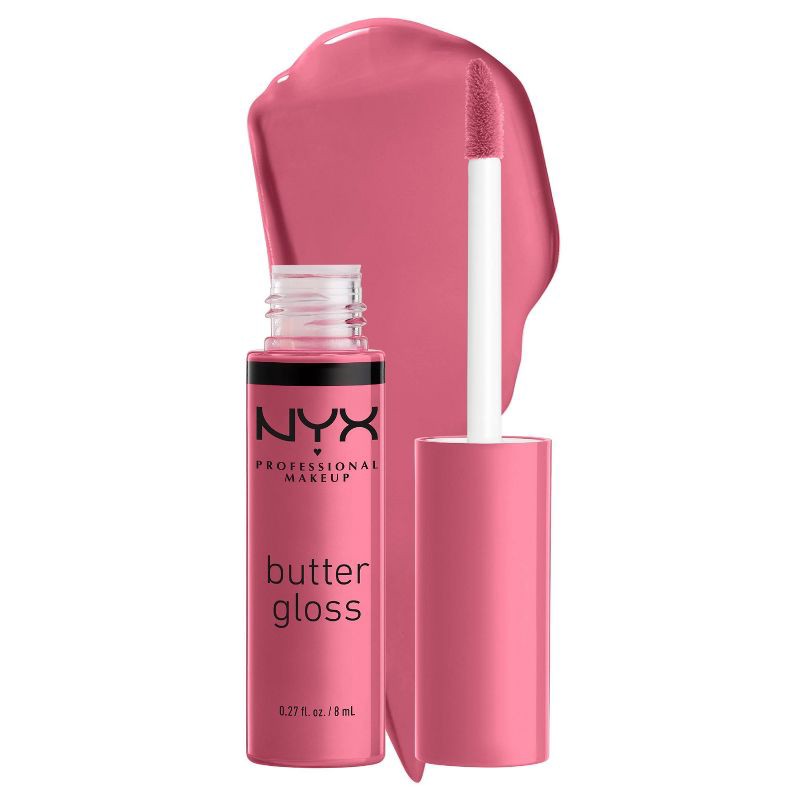 slide 2 of 8, NYX Professional Makeup Butter Lip Gloss - 15 Angel Food Cake - 0.27 fl oz, 0.27 fl oz