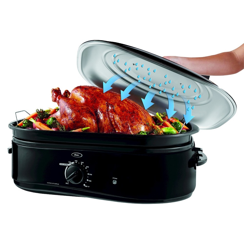 slide 3 of 4, Oster Roaster Oven Black CKSTRS18-BSB, 18 qt