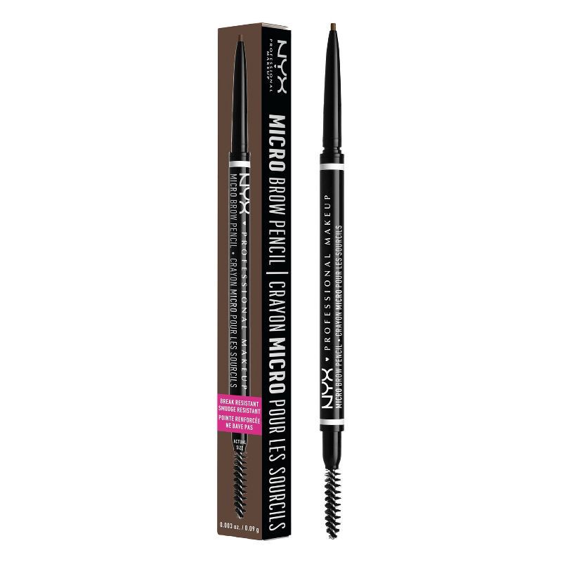 slide 8 of 8, NYX Professional Makeup Vegan Micro Eyebrow Pencil - 05 Ash Brown - 0.003oz, 0.003 oz