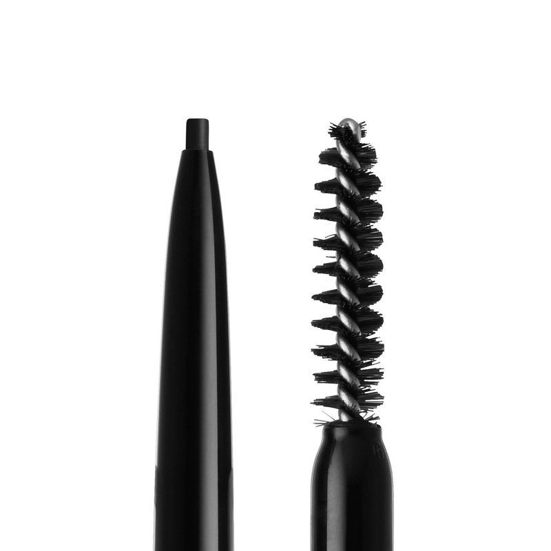 slide 2 of 6, NYX Professional Makeup Vegan Micro Eyebrow Pencil - 08 Black - 0.003oz, 0.003 oz