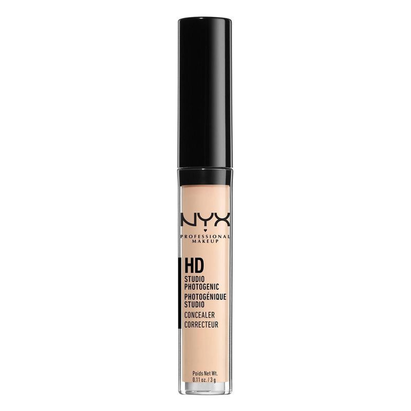 slide 4 of 4, NYX Professional Makeup HD Photogenic Undereye Concealer Wand - Medium Coverage - Porcelain - 0.11oz, 0.11 oz