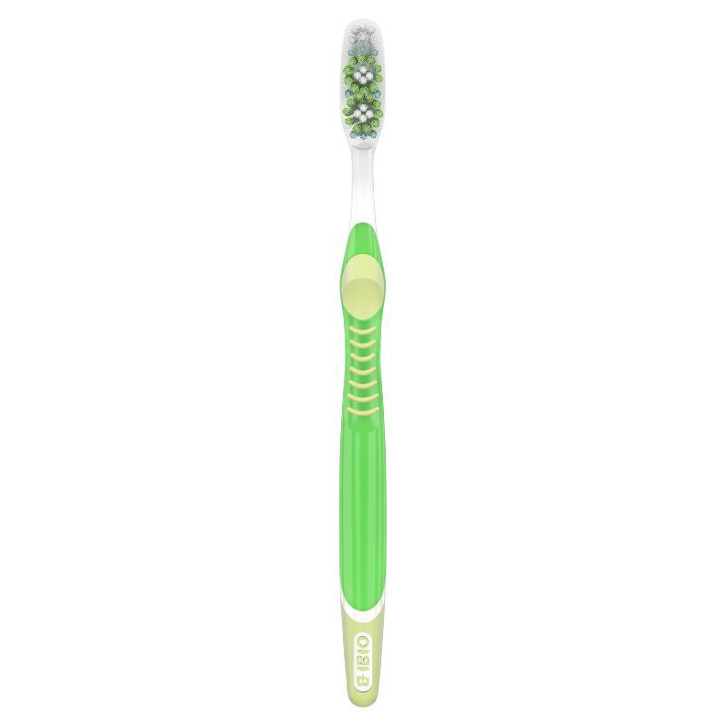 slide 3 of 9, Oral-B 3D White Vivid Manual Toothbrush, Medium Bristles - 1ct, 1 ct