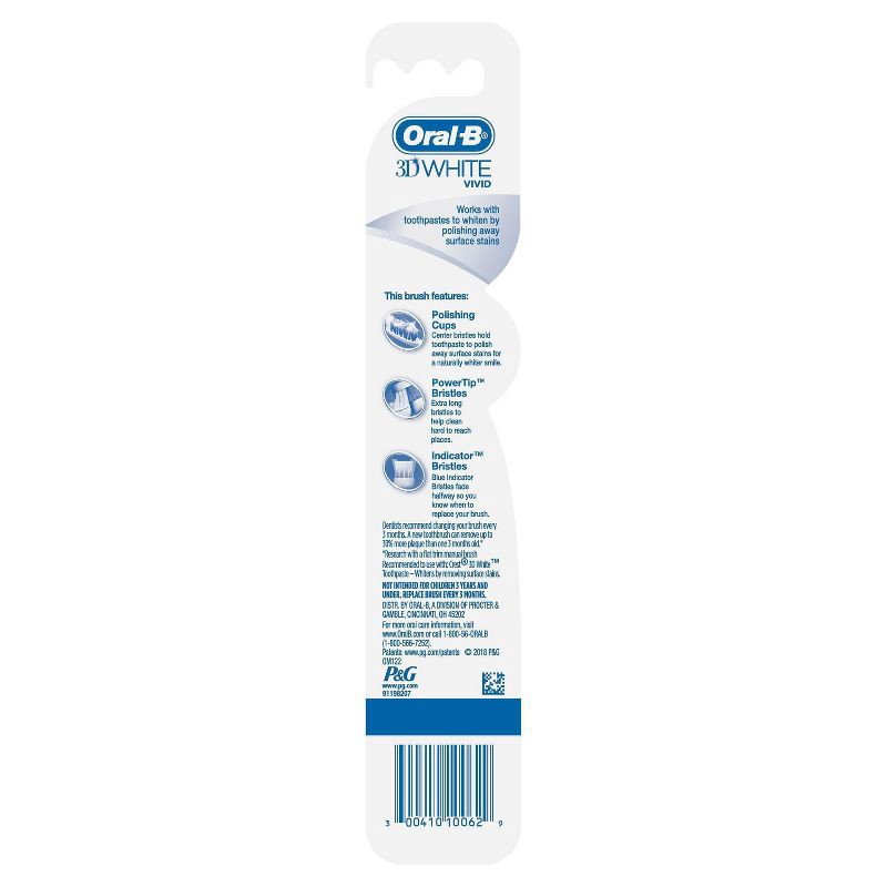 OralB Vivid Whitening Toothbrush 1 ct Shipt