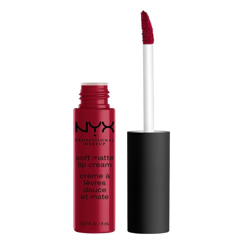 slide 1 of 4, NYX Professional Makeup Soft Matte Lip Cream Lightweight Liquid Lipstick - Monte Carlo - 0.27 fl oz, 0.27 fl oz