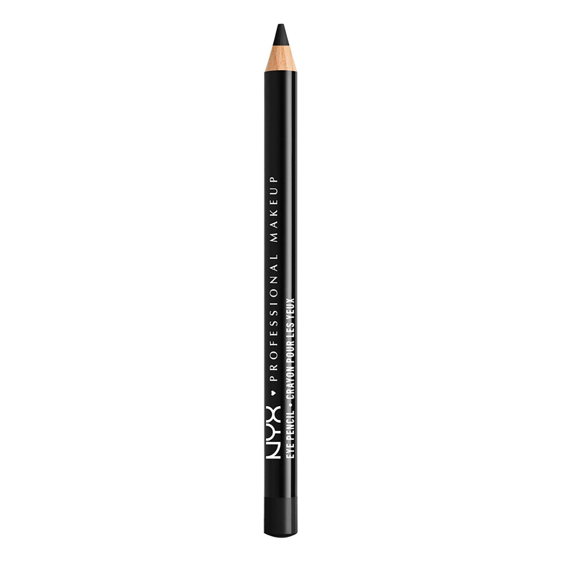 slide 1 of 4, NYX Professional Makeup Eyebrow Pencil Black - 0.04oz, 1 ct