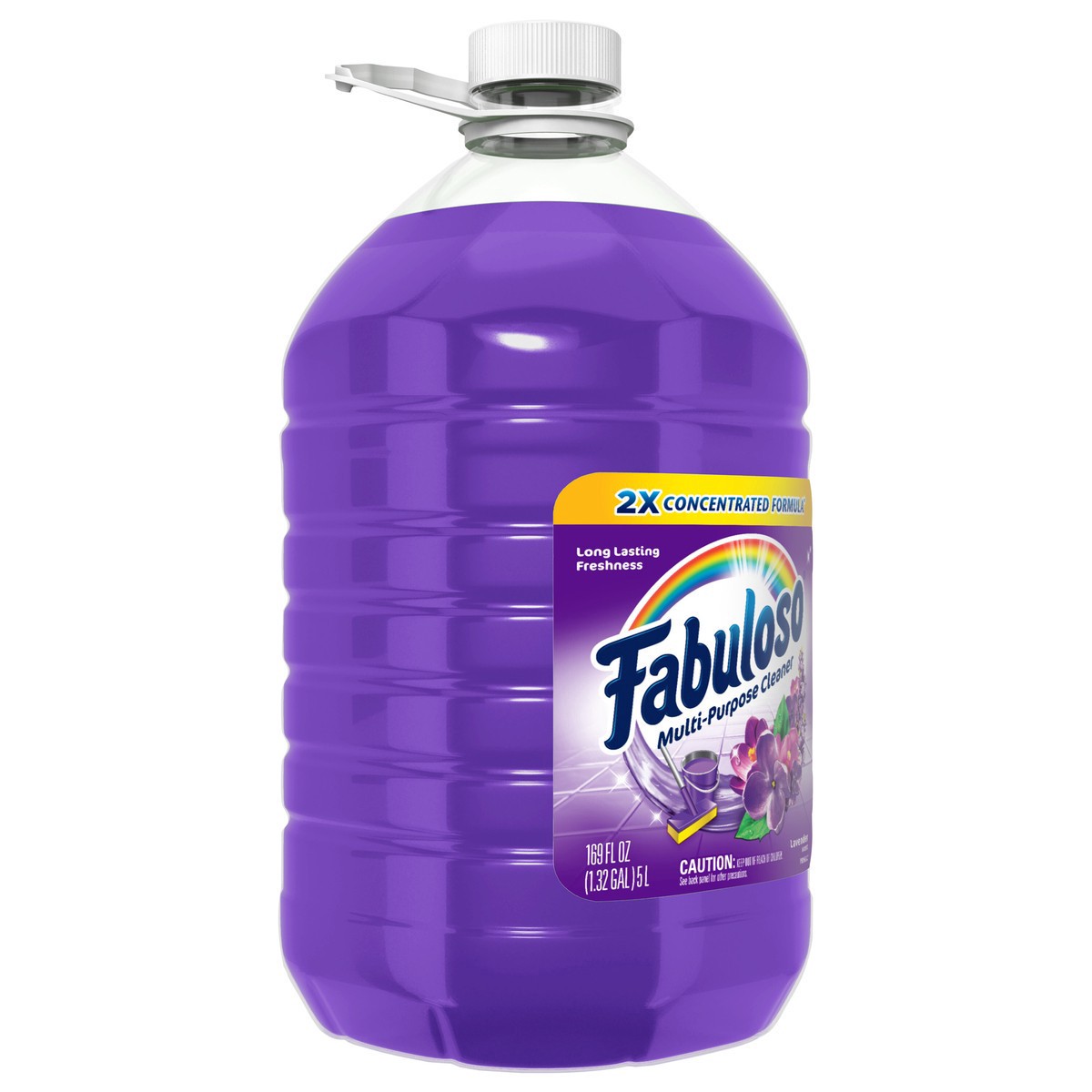 slide 3 of 8, Fabuloso Multi-Purpose Cleaner, 2X Concentrated Formula, Lavender Scent, 169 fl Oz. (3 Ct.), 169 fl oz