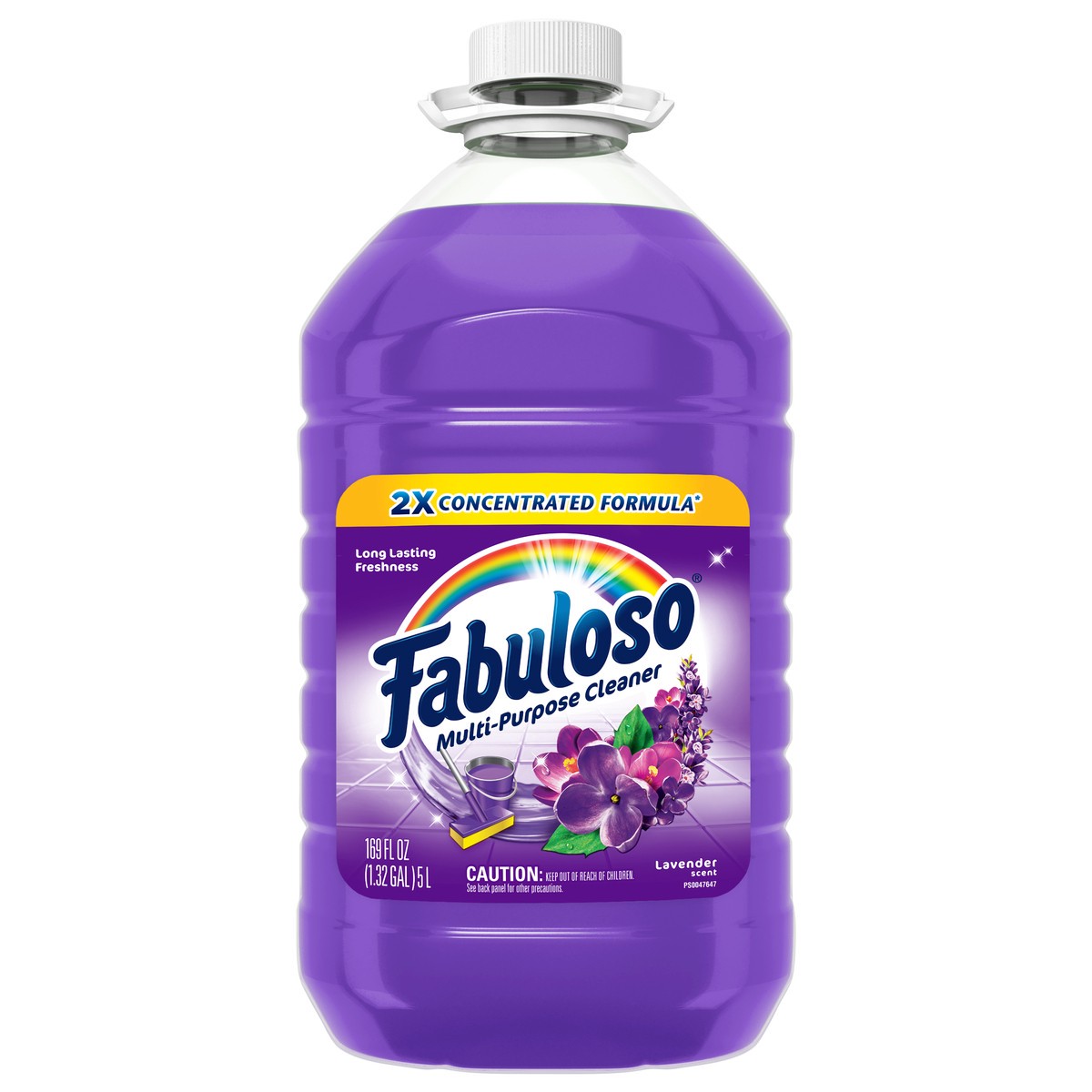 slide 1 of 8, Fabuloso Multi-Purpose Cleaner, 2X Concentrated Formula, Lavender Scent, 169 fl Oz. (3 Ct.), 169 fl oz