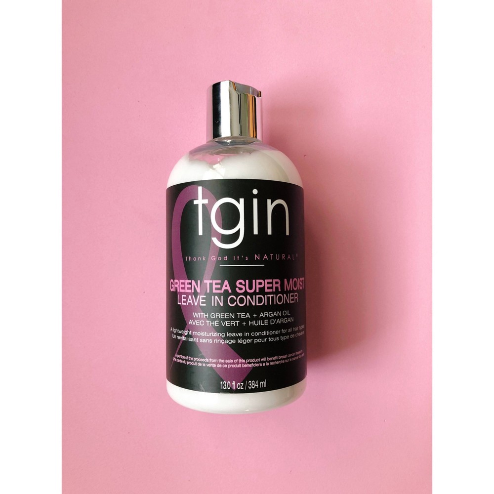 TGIN Green Tea Super Moist LeaveInConditioner with Green Tea and Argan Oil 13 fl oz 13 fl oz