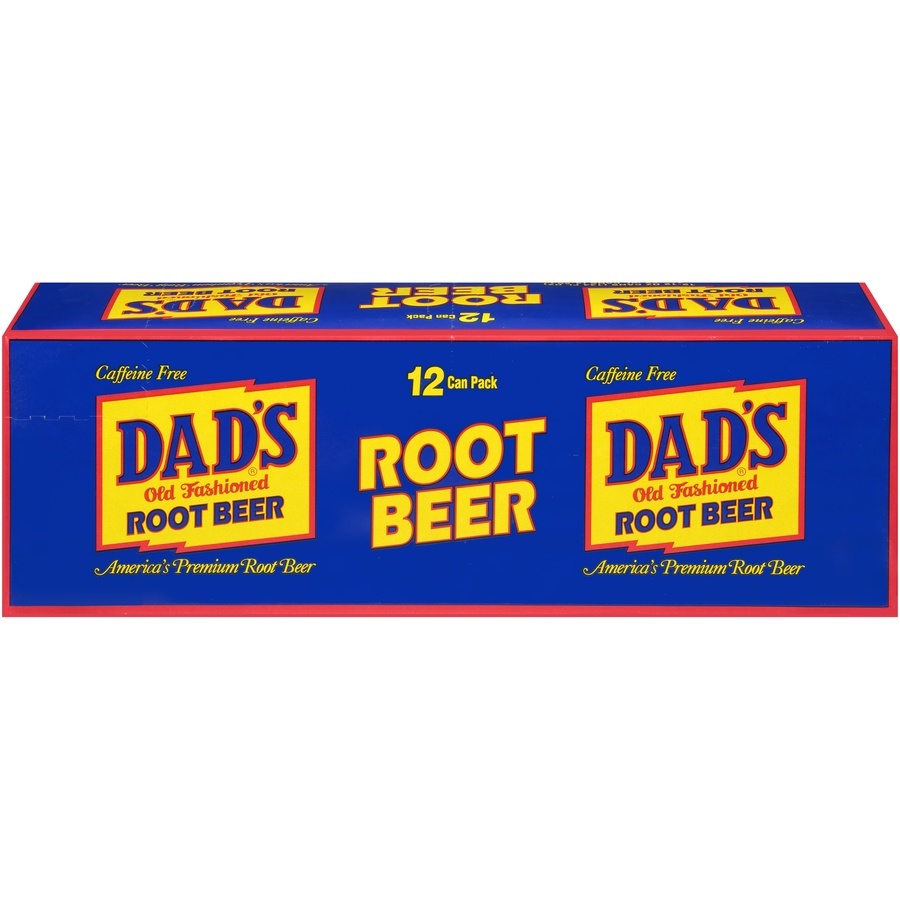 slide 1 of 1, Dad's Old Fashioned Root Beer 12 Pack, 12 ct; 12 fl oz