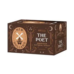 New Holland Brewing New Holland The Poet Oatmeal Stout Beer - 6pk/12 fl oz Cans