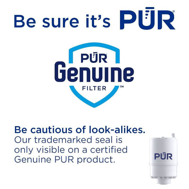 slide 10 of 11, PUR MineralClear Replacement Faucet Filter 4pk: PUR Filtration, Reduces Odors, Filters Pesticides, Mercury, Lead, 4 ct