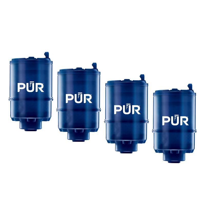 slide 11 of 11, PUR MineralClear Replacement Faucet Filter 4pk: PUR Filtration, Reduces Odors, Filters Pesticides, Mercury, Lead, 4 ct