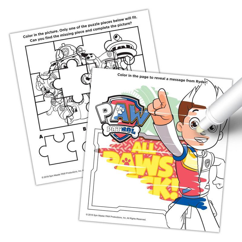 slide 2 of 3, Bendon PAW Patrol Imagine Ink Coloring Book, 1 ct