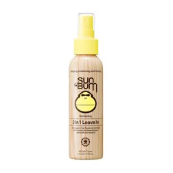 Sun Bum 3-in-1 Leave In Hair Conditioning Treatments - 4 fl oz: Detangling, All Hair Types, Paraben-Free, Vegan