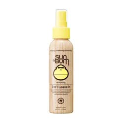 Sun Bum 3-in-1 Leave In Hair Conditioning Treatments - 4 fl oz: Detangling, All Hair Types, Paraben-Free, Vegan