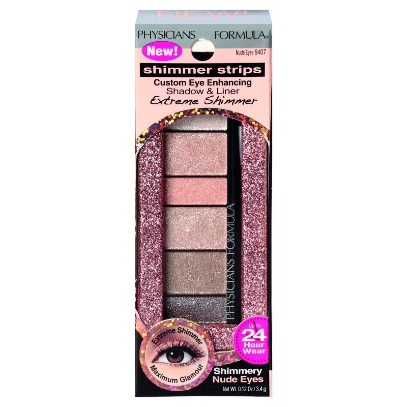 slide 2 of 5, Physicians Formula Shimmer Strip Eyeshadow - Nude Eyes - 0.12oz, 0.12 oz