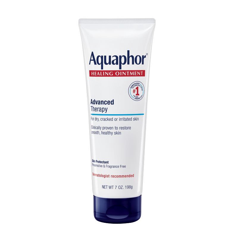 slide 1 of 13, Aquaphor Healing Ointment Skin Protectant and Moisturizer for Dry and Cracked Skin Unscented - 7oz, 7 oz
