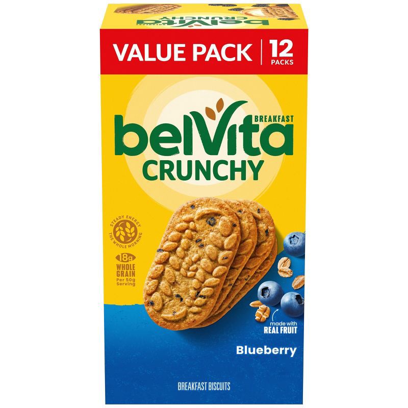 slide 1 of 17, belVita Blueberry Breakfast Biscuits - 12ct, 12 ct