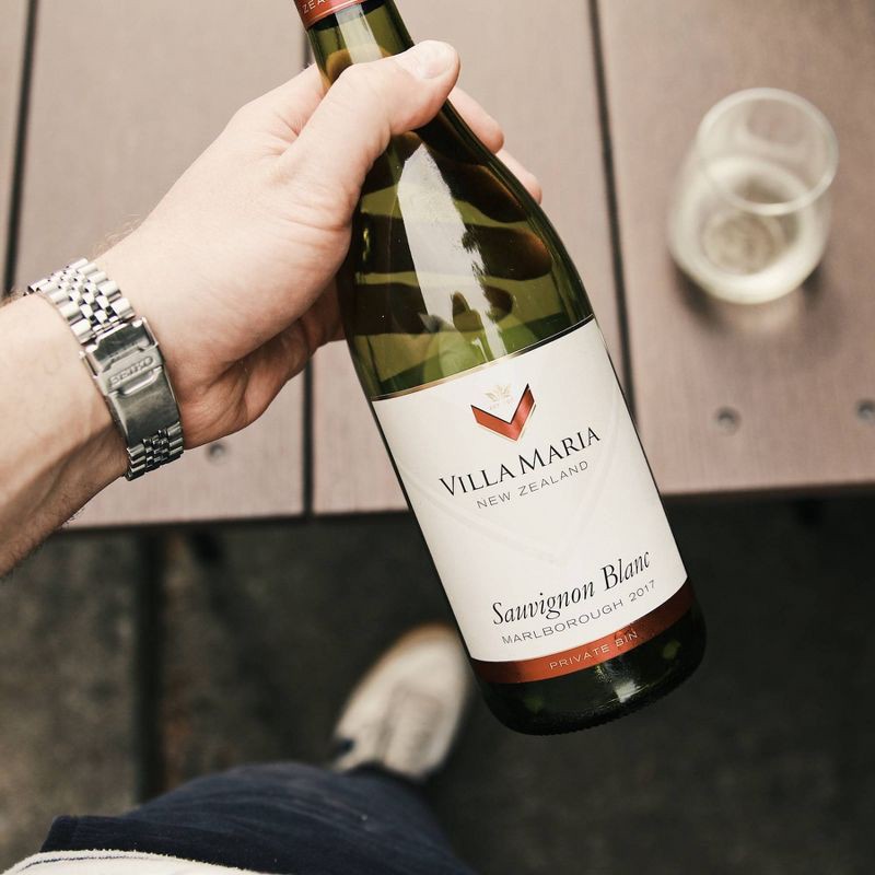 slide 3 of 3, Villa Maria Sauvignon Blanc White Wine- 750ml Bottle, 750 ml