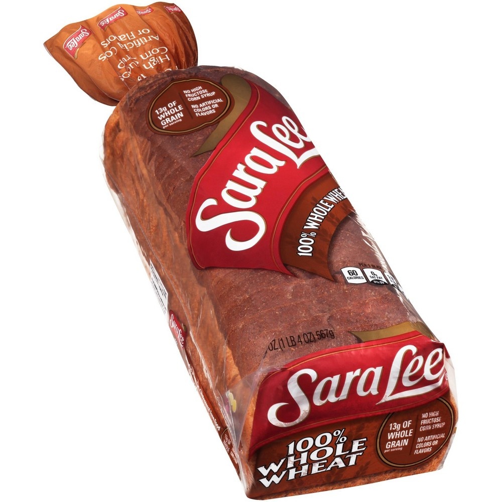 slide 2 of 4, Sara Lee Classic Wheat Bread, 20 oz
