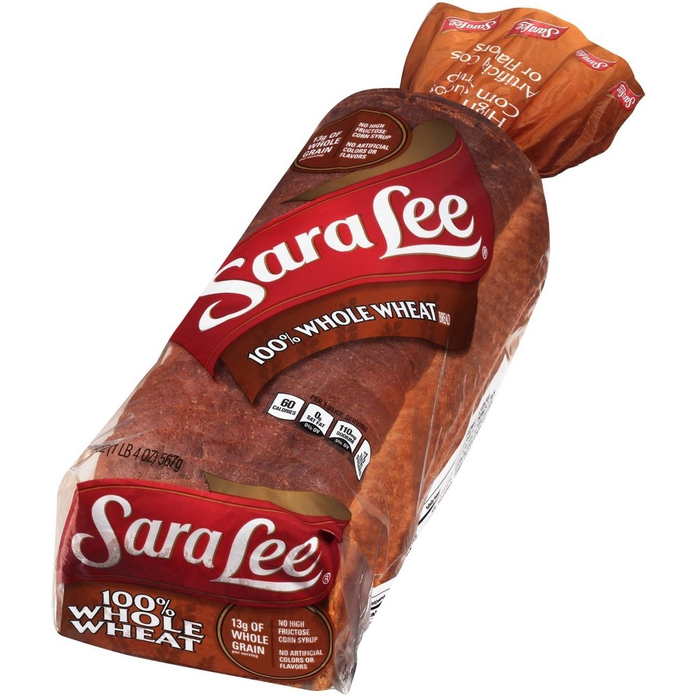 slide 3 of 4, Sara Lee Classic Wheat Bread, 20 oz
