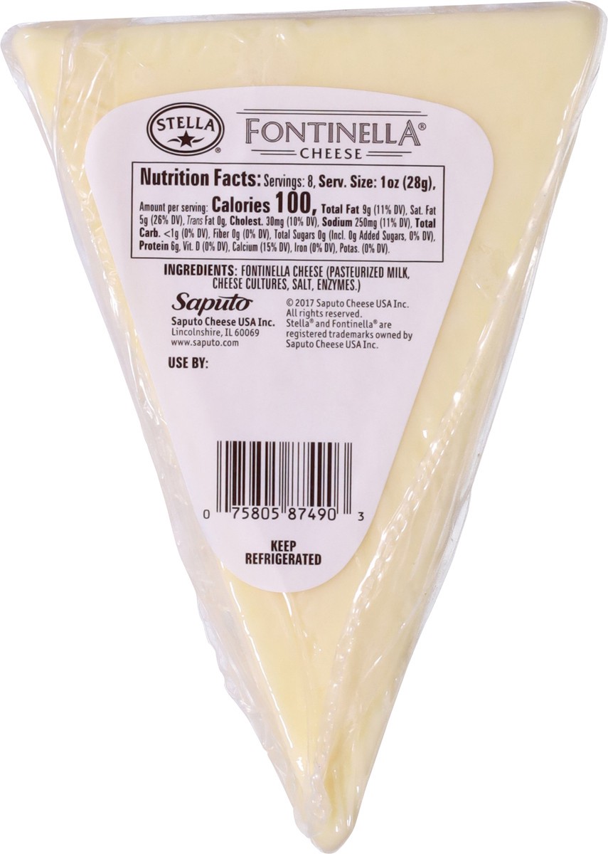 slide 5 of 11, Stella Fontinella Cheese 8 oz, 8 oz