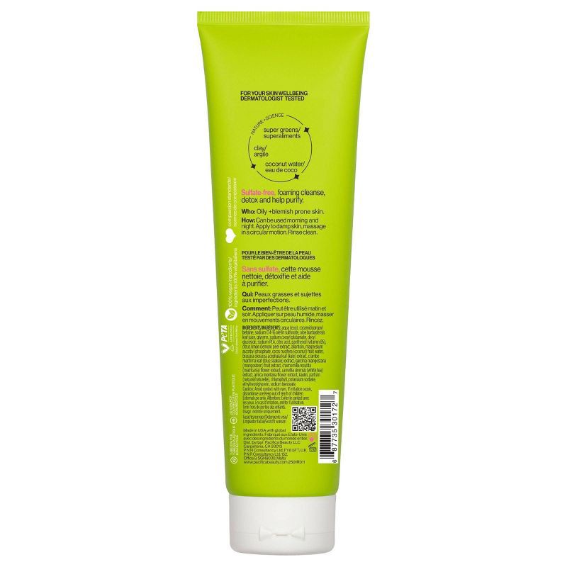 slide 2 of 9, Pacifica Kale Detox Deep Cleansing Face Wash - Scented - 5 fl oz, 5 fl oz