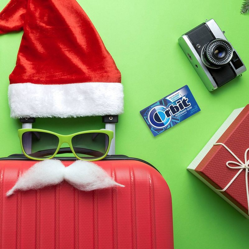 slide 7 of 12, Orbit Sugar-Free Peppermint Gum Value Pack - 14ct/8pk, 14 ct, 8 ct