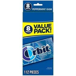 Orbit Sugar-Free Peppermint Gum Value Pack - 14ct/8pk