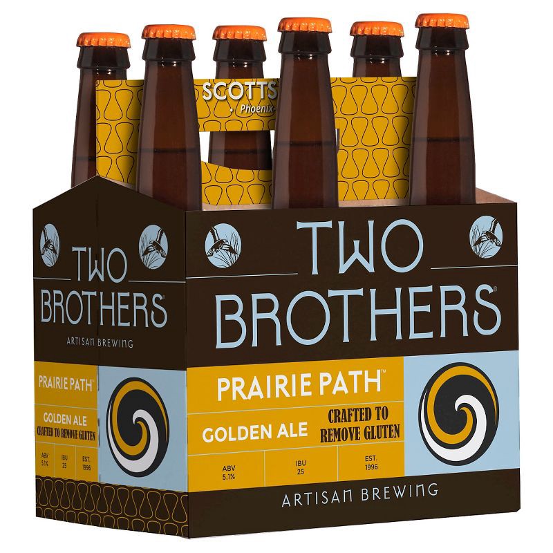 slide 1 of 1, Two Brothers Artisan Brewing Two Brothers Prairie Path Golden Ale Beer - 6pk/12 fl oz Bottles, 6 ct; 12 fl oz