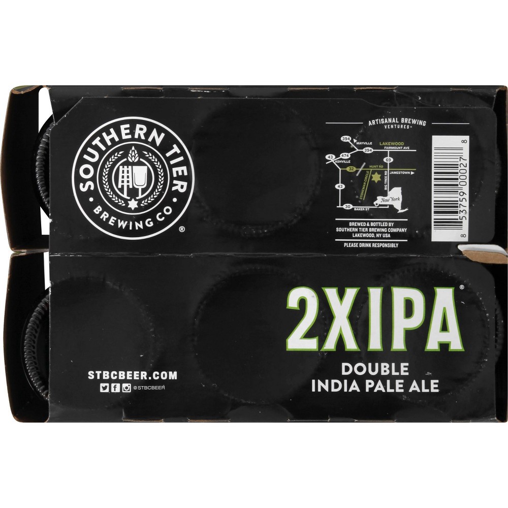 slide 4 of 7, Southern Tier Brewing Company Southern Tier 2XIPA Double IPA Beer - 6pk/12 fl oz Bottles, 6 ct; 12 fl oz