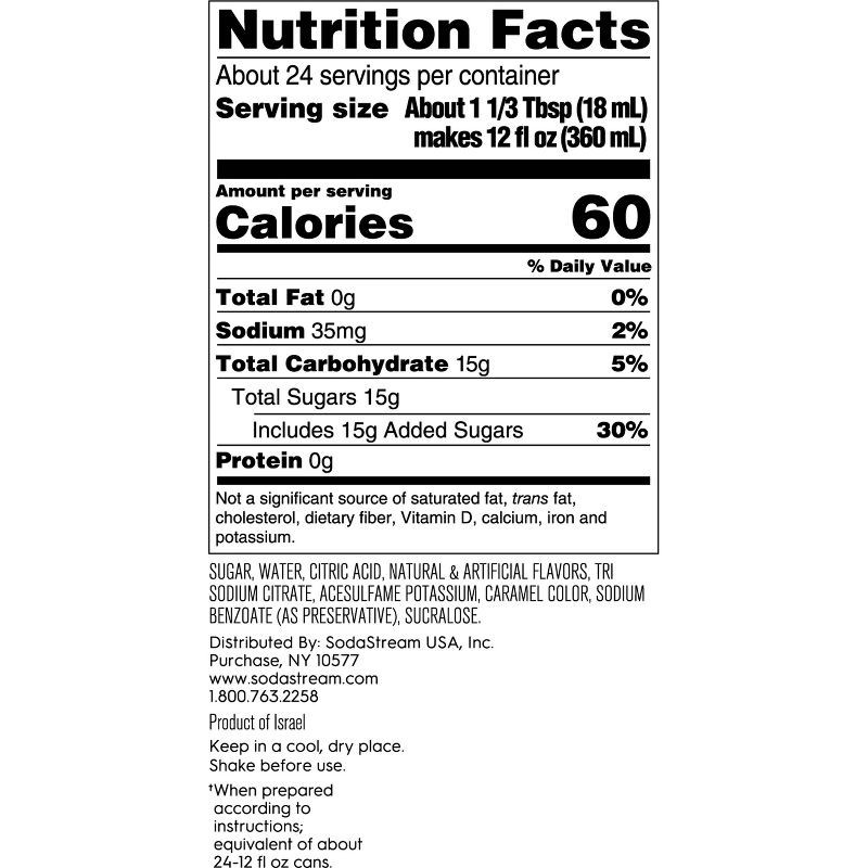 slide 6 of 8, SodaStream Ginger Ale Sodamix - 14.9 fl oz, 14.9 fl oz