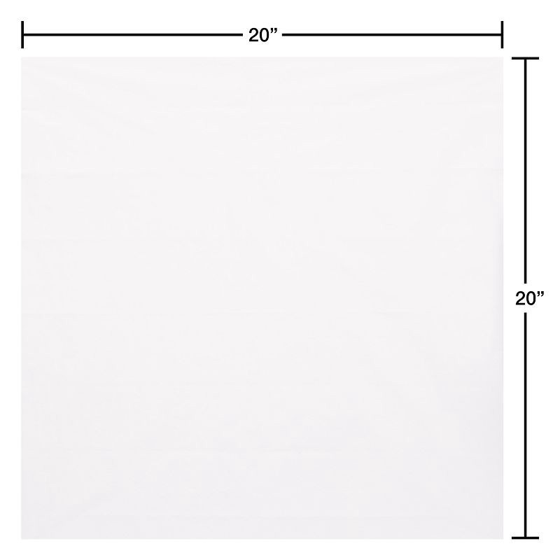 slide 2 of 4, American Greetings 50ct 20"x20" Bulk Tissue Paper White, 50 ct