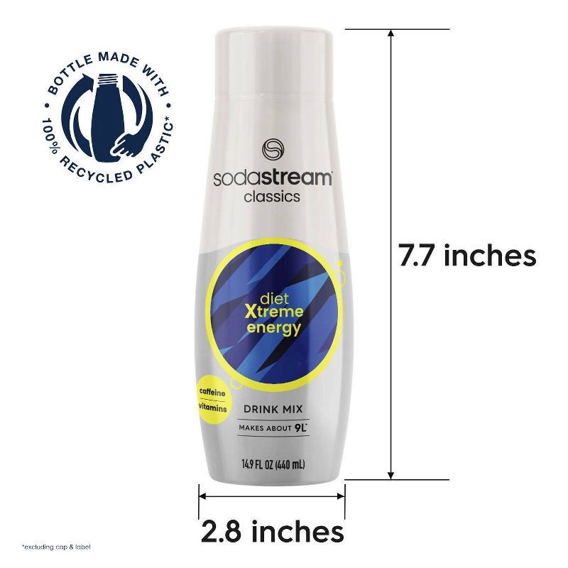 slide 7 of 9, SodaStream Diet Energy Flavor Sodamix - 14.9 fl oz, 14.9 fl oz