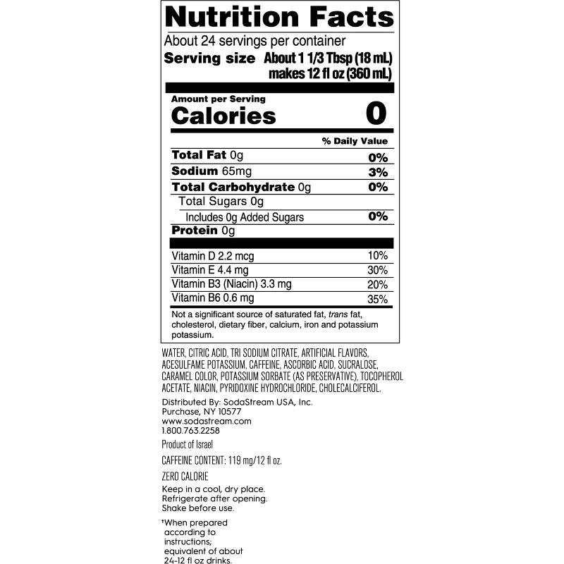 slide 9 of 9, SodaStream Diet Energy Flavor Sodamix - 14.9 fl oz, 14.9 fl oz