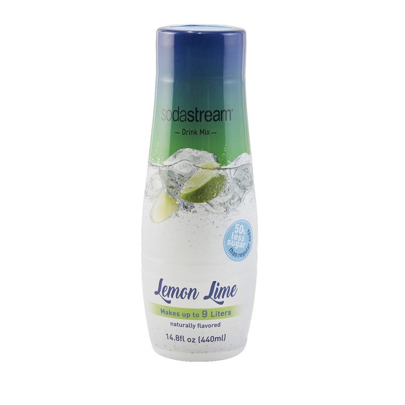 slide 1 of 1, SodaStream Lemon Lime Sodamix - 14.8 fl oz, 14.8 fl oz