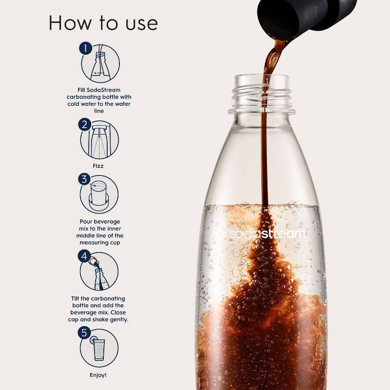 slide 4 of 8, SodaStream Root Beer Sodamix - 14.9 fl oz, 14.9 fl oz