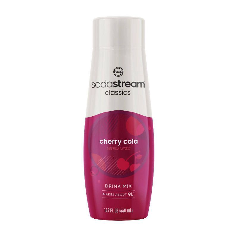 slide 1 of 8, SodaStream Black Cherry Cola Sodamix - 14.8 fl oz, 14.8 fl oz