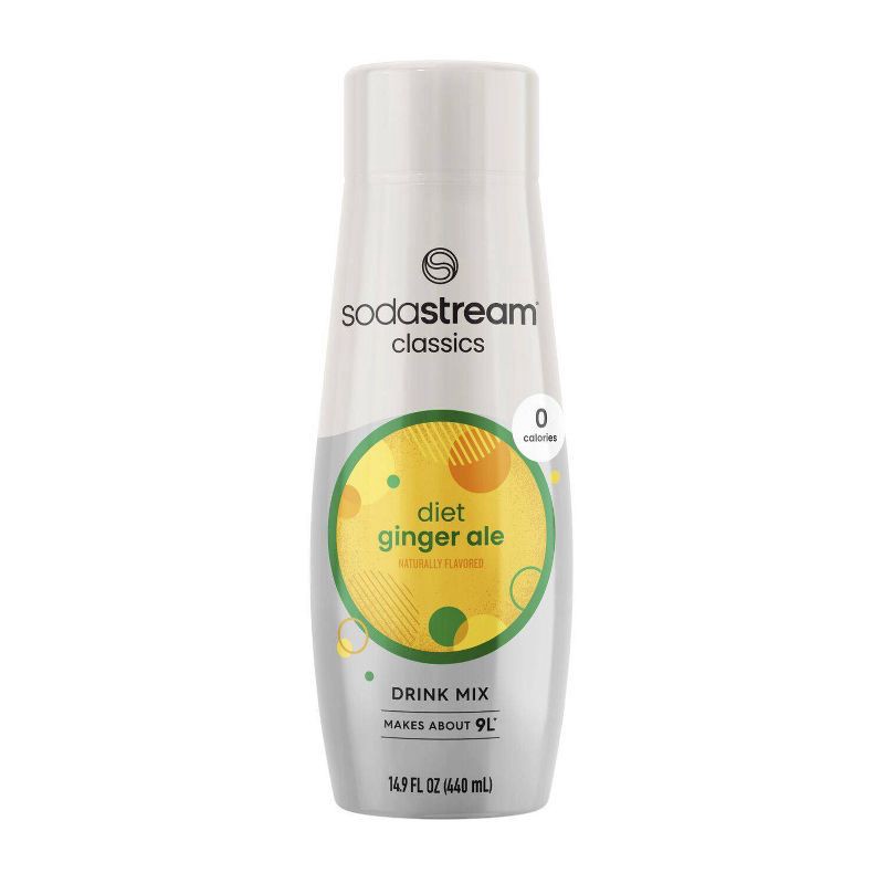 slide 1 of 8, SodaStream Diet Ginger Ale Sodamix - 14.8 fl oz, 14.8 fl oz