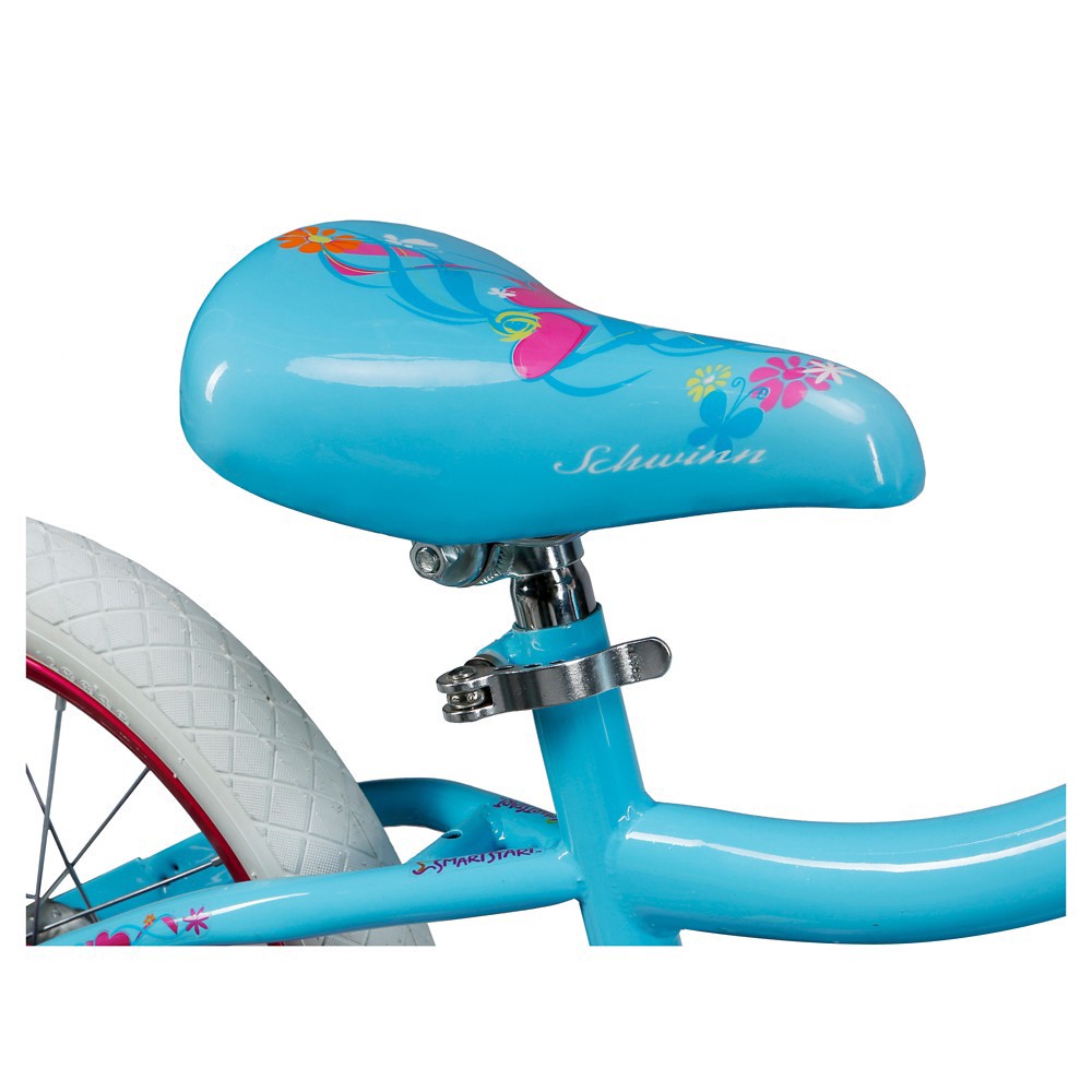 slide 5 of 7, Schwinn Iris 16" Girls' Bike - Teal, 1 ct