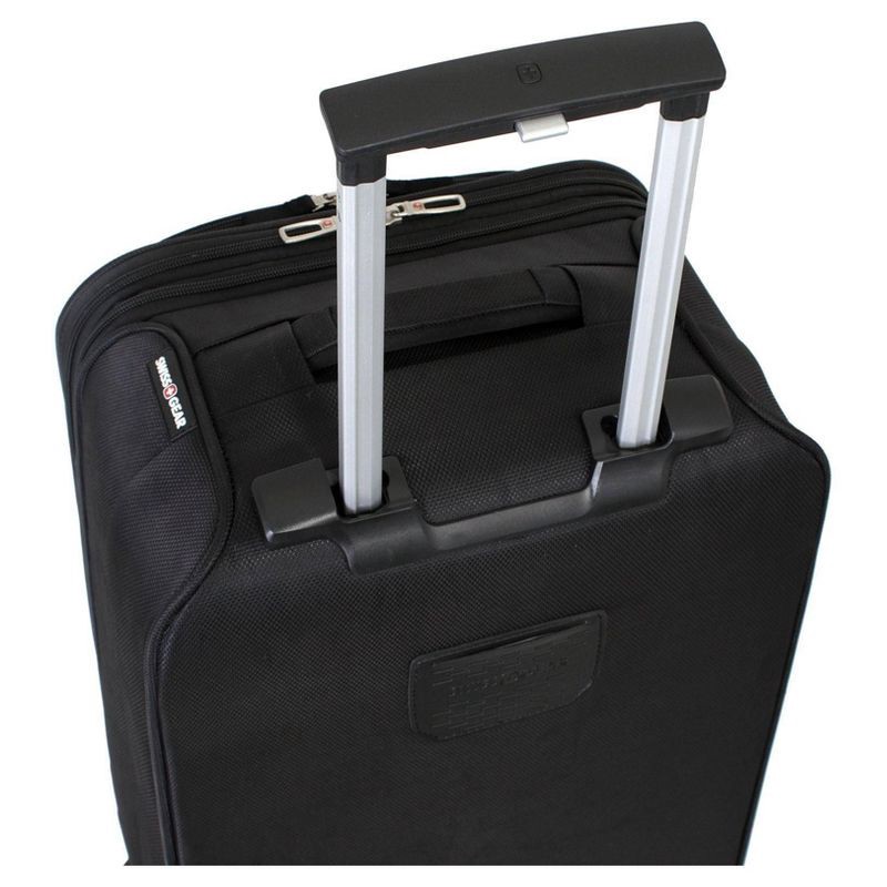 slide 4 of 6, SWISSGEAR Zurich Softside Carry On Spinner Suitcase - Black, 1 ct