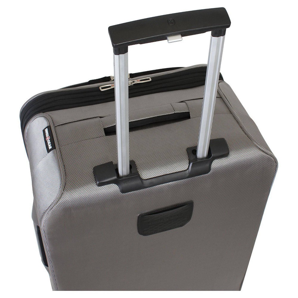 slide 3 of 6, SWISSGEAR Zurich Softside Large Checked Suitcase - Pewter, 1 ct