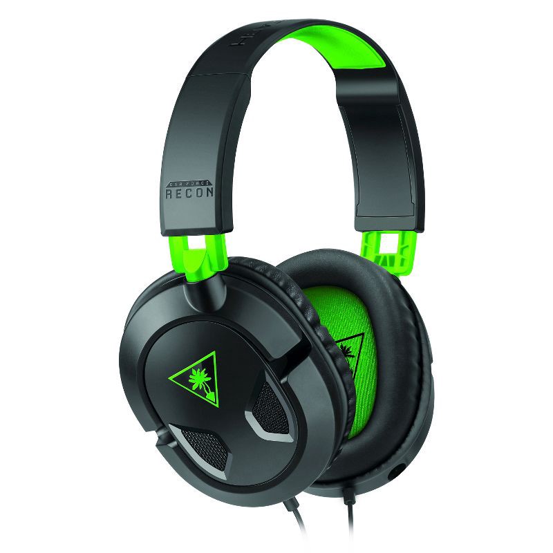 slide 2 of 8, Turtle Beach Recon 50X Stereo Gaming Headset for Xbox One/Series X|S - Black/Green, 1 ct