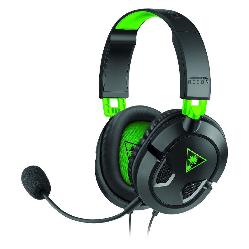 slide 1 of 8, Turtle Beach Recon 50X Stereo Gaming Headset for Xbox One/Series X|S - Black/Green, 1 ct