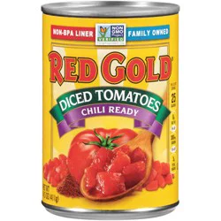 Red Gold Diced Chili Ready Tomatoes 14.5 oz