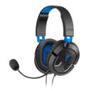 Turtle Beach Recon 50P Multiplatform Wired Stereo Gaming Over-Ear Headset for PS5, PS4, XBOX Series X|S, XBOX One, PC and Mobile (3.5mm) - Black/Blue